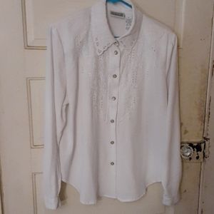 Christie & Jill long sleeve  women's blouse
